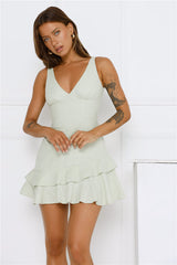 Honeyfields Mini Dress Sage