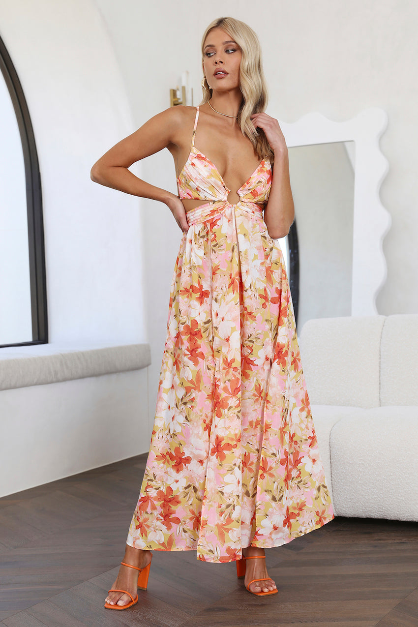 Garden Glory Maxi Dress Floral