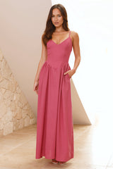 Zephy Maxi Dress Rose