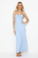 Dream Notes Maxi Dress Blue